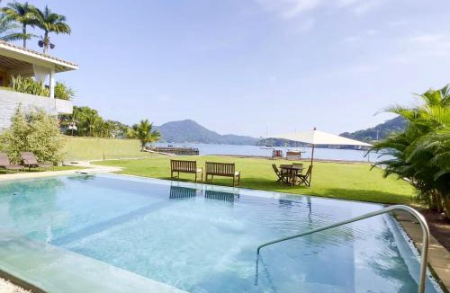 Vila Velha Villa | NOVO Mansão Pé na Areia com Heliponto, 1 Piscina, 1 Hidro, Sauna e 5 Quartos