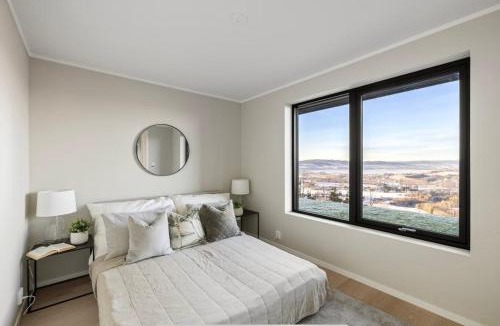 Fet Municipality Apartment | Nyoppført leilighet med fantastisk utsikt over Glomma
