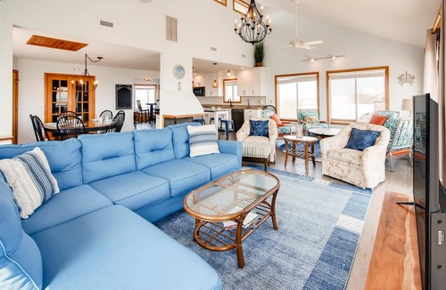 Avon House | Oceanfront Home in Avon with Hot Tub, Game Room, and Direct Beach Access