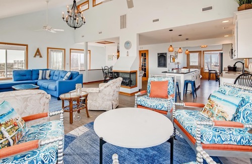 Avon House | Oceanfront Home in Avon with Hot Tub, Game Room, and Direct Beach Access