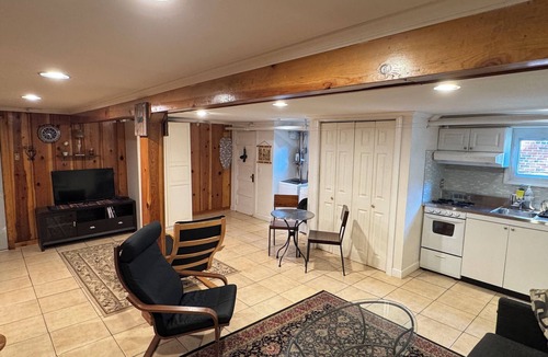 North Cleveland Park Apartment | One Bedroom-Basement Apartment with Private Entrance