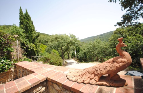 Radicondoli Apartment | Panoramic apartment with terrace, pool and garden, just 5 km from the old town.