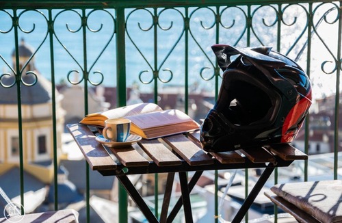 Finale Ligure Apartment | Penthouse with Sea View Balcony