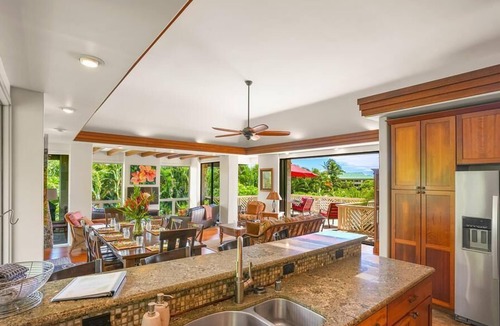Bayview House | Poipu Bay Getaway - Poipu House - Saltwater pool, hot tub, AC!, Walk to Beach and Hyatt!
