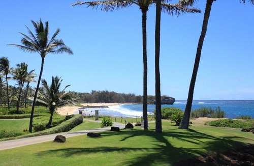Bayview House | Poipu Bay Getaway - Poipu House - Saltwater pool, hot tub, AC!, Walk to Beach and Hyatt!