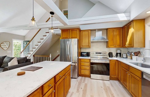 South Dennis House | Pond view home w/AC, sunroom, kayak & near town and beaches