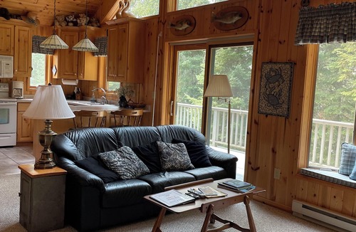 Nevis Cabin | Private cabin on pristine lake with prize fishing!