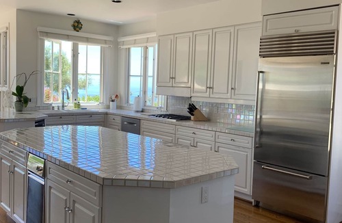 Campanil House | Private Gated Estate with Panoramic Ocean Views, Pool, & Fire Pit
