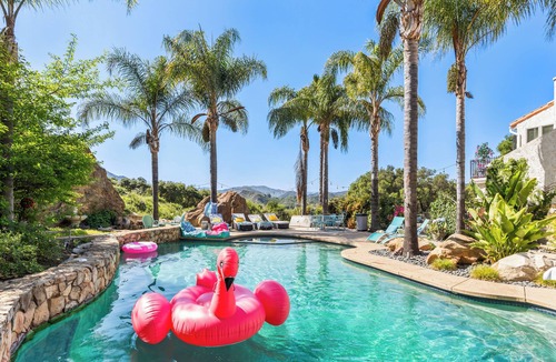 Calabasas House | Private Malibu Gem w/Guest House, Fire Pits & Mountain Views by AvantStay
