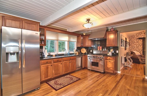 Cresco House | Private waterfront retreat in the Pocono mountains. Hot tub, Fire pit, Dogs ok