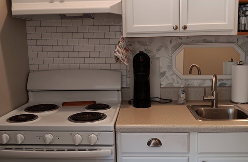 Ronda Apartment | Roomy Studio Apartment Attached to Historic Country Church in the Yadkin Valley