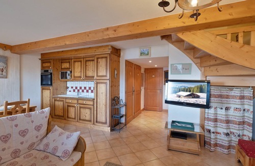Bisanne 1500 Apartment | Ski-in duplex with parking and WIFI at Bisanne 1500