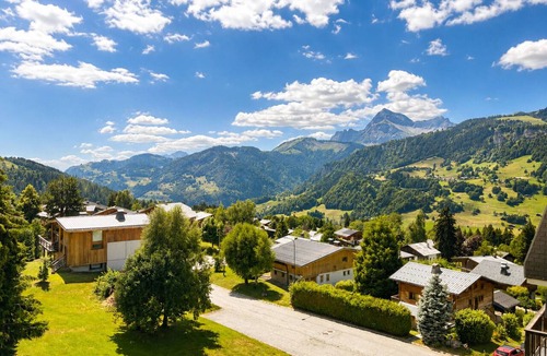 Notre-Dame-de-Bellecombe Apartment | Ski-in studio with balcony and pets allowed