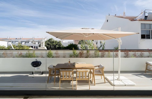 Conceicao e Cabanas de Tavira Apartment | Spacious 2-Bedroom with Luxury Terrace, 2 Minutes from the Beach
