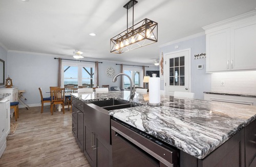 Oak Island House | Spoiled Rotten: Oceanfront house in West Beach with a double porch overlooking t
