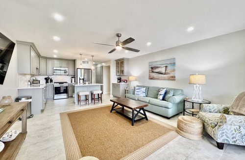 Red Hook Condo | STEPS TO SAND! Sapphire Beach bliss: Renovated 2 bed 2.5 bath at Crystal Cove