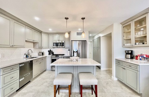 Red Hook Condo | STEPS TO SAND! Sapphire Beach bliss: Renovated 2 bed 2.5 bath at Crystal Cove