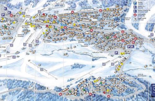 Les Saisies Apartment | Studio cabine rénové 4/5 pers, vue pistes, Les Saisies - FR-1-293-161