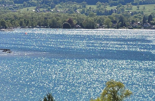 Doussard House | Stunning Annecy lake&mountain views, 3min walk to beach. Great disc. weekly rate