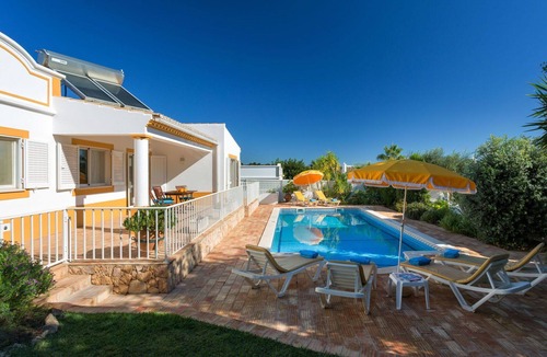 Guia Villa | Stunning private villa for 6 guests with A/C, WIFI, private pool, TV and terrace