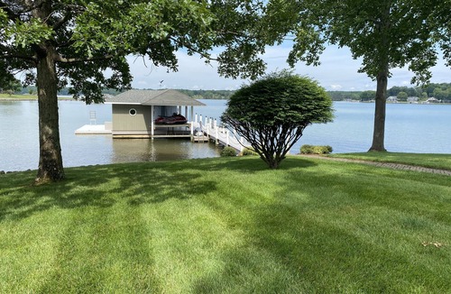 Penhook House | Sunset Lake House with private dock and game room