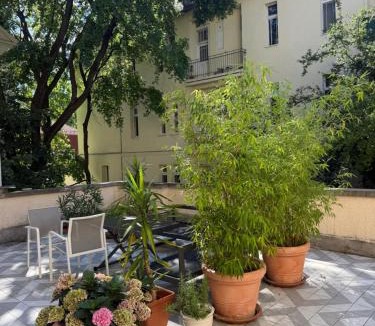 Orszagut Apartment | Superb Studio plus 60 sqm Terrace in the Greens of Buda City Centre