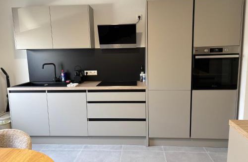 Darmstadt Apartment | Teratop-Living, 3-Zimmer, Zentrale Lage, Geschäftsreisen, Kurztrips, längere Aufenthalte