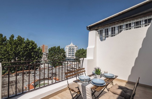 Misano Adriatico Apartment | Terrace with view of the harbor - 5 min to the beach