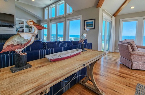 Carolina Dunes House | The Duck House - Spectacular Oceanfront home with 5 BR/7BA - Private Pool