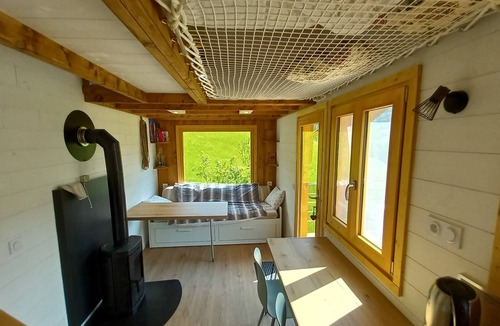 Flumet Cabin | Tiny House à la Montagne Avec vue sur le Mont Blanc
