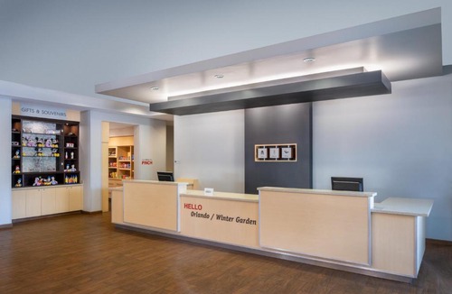 Florida Central Atlantic Coast Hotel | TownePlace Suites Orlando at FLAMINGO CROSSINGS Town Center, Western Entrance