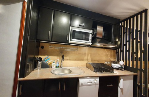 Pas de la Casa Apartment | TRES ESTRELLES 43 -estudi 4 pers-terrassa-piste Pas de la Casa -005990
