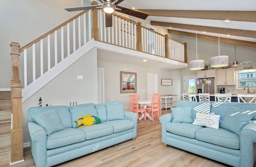 Oak Island House | Two Buoys And A Gull: Private Pier, Floating Dock Ideal for Fishing or Kayaking