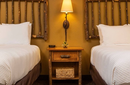 Rothschild Hotel | Two Queen Studio With Access to Pool, Hot Tub, and Gym