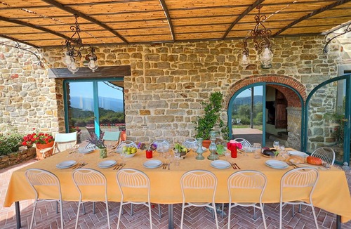 Subbiano House | Villa I Cipressi by fewo-toskana, surrounded by nature, secluded location, private pool, barbecue