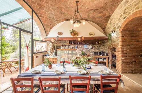 Rapolano Terme Villa | Villa "Il Fornacino" with Pool, Garden & Wi-Fi