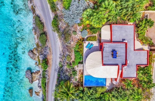 Kralendijk Villa | Villa Kokopelli with stunning sea views and a refreshing private pool
