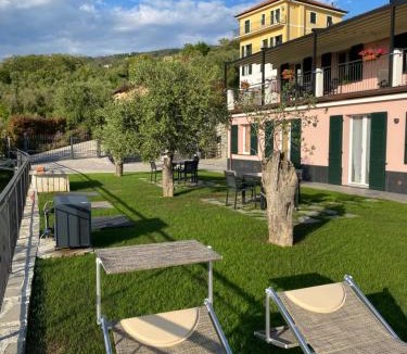 Rezza Apartment | Villa swimming pool Ca'Du'Ma' Portofino view ovest