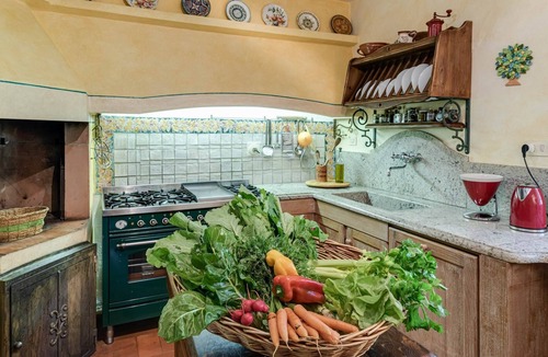 Reggello Villa | Villa with air conditioning, heated pool, sauna, garden, in the Chianti area