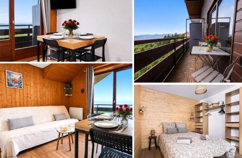 Thollon-les-Memises Apartment | Vue Lac Léman & Télécabine à 1 minute
