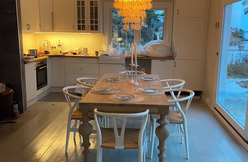 Royken House | Waterfront Retreat - Frontline Oslofjord | Small boat included | Fireplace