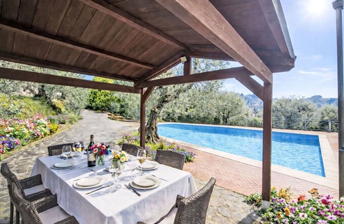 Marti House | Wonderful private villa for 4 guests with WIFI, private pool, A/C, TV, patio and pets allowed