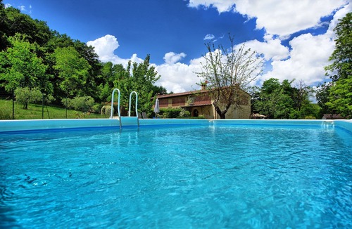 San Gimignano Villa | Wonderful private villa for 5 guests with A/C, private pool, WIFI, TV and panoramic view