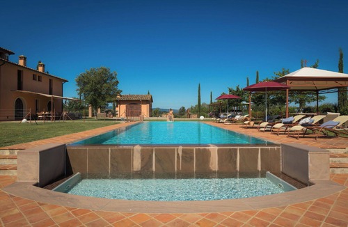 Peccioli Villa | Wonderful private villa for 11 guests with A/C, WIFI, private pool, TV and veranda