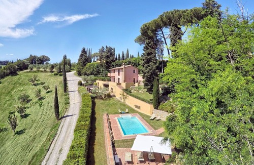 Gambassi Terme Villa | Wonderful private villa for 10 guests with A/C, WIFI, private pool, TV, patio and pets allowed