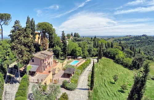 Gambassi Terme Villa | Wonderful private villa for 10 guests with A/C, WIFI, private pool, TV, patio and pets allowed