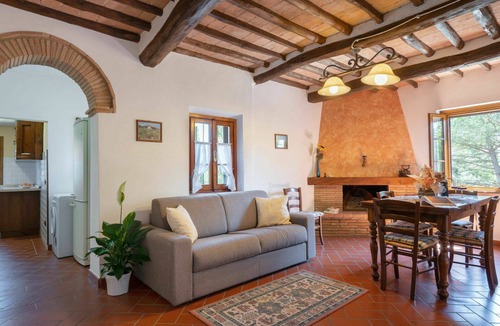 San Gimignano Villa | Wonderful villa with private pool, A/C, WIFI, TV, patio, pets allowed and panoramic view