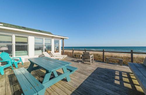 Carolina Dunes House | York - Duck, Carolina Dunes, Oceanfront, Ocean View, Hot Tub, Large Decks, Pets OK