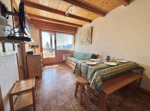 À deux pas des pistes : Appartement 2 pièces cabine à Crest-Voland – 4-6 pers. - FR-1-595-65
