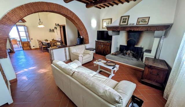 15 minutes from Florence with large garden and terrace with breathtaking views
